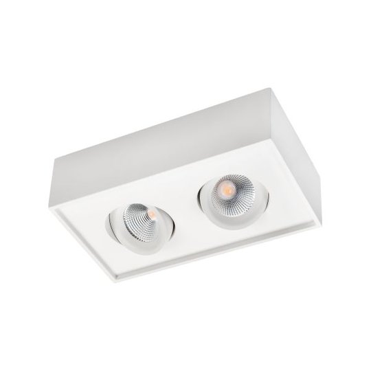 SG Armaturen Cube Lux Downlight 2x7 W, 1080 lm