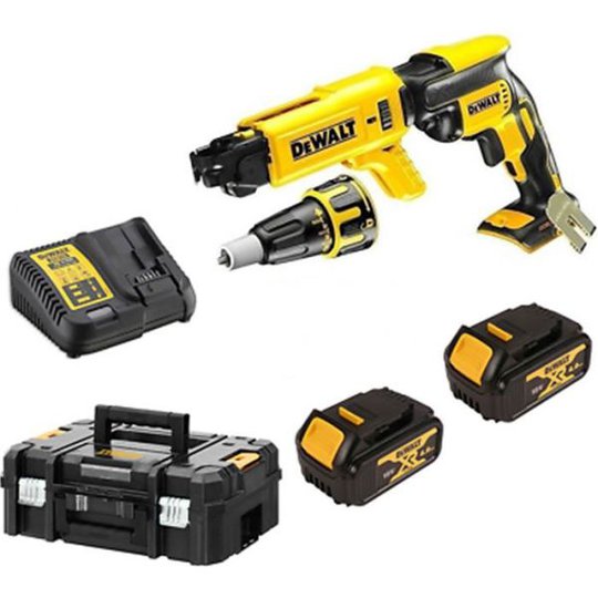 Dewalt DCF620M2K-QW Gipsskruvdragare med batterier och laddare