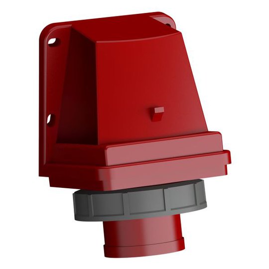 ABB 2CMA102323R1000 Väggintag snabbansluten, vibrationsbeständig Röd, 16 A, 4-polig, IP67