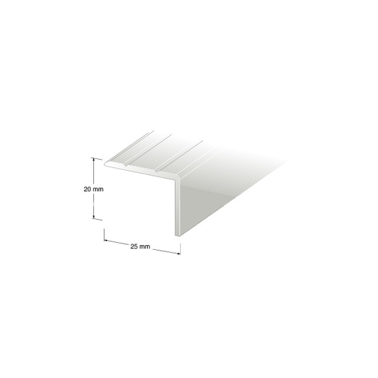 TRAPPNOS 25X20 MM SILVER | Beijerbygg Byggmaterial
