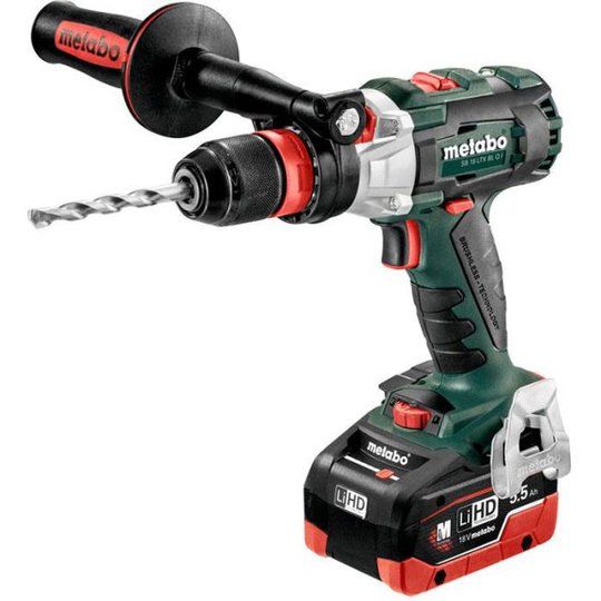 Metabo SB 18 LTX BL Q I Slagborrmaskin med 5,5Ah batterier och laddare