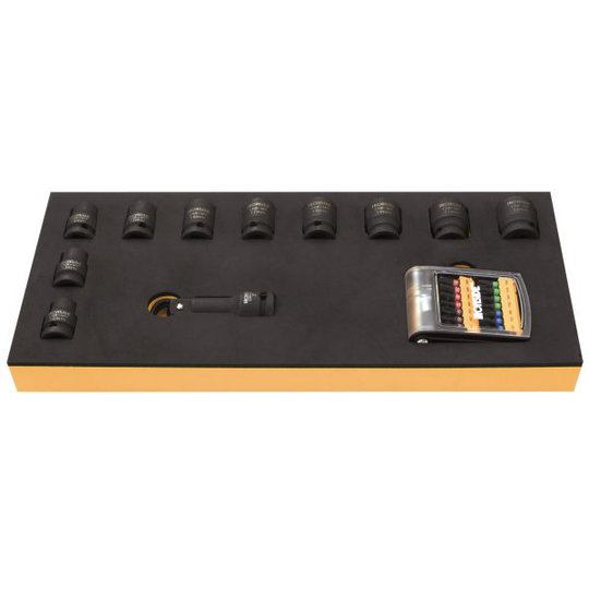 Ironside 100250 Krafthylssats 29 delar, 1/2"