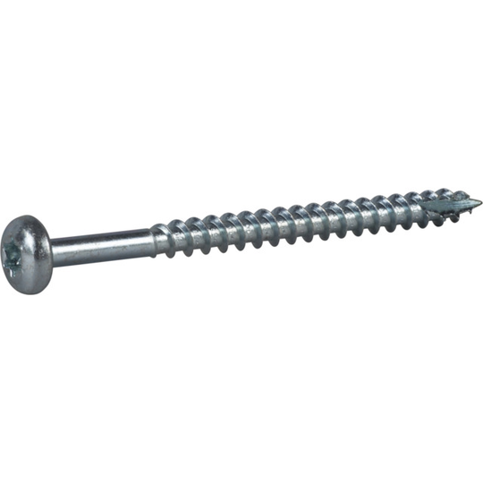 TRÄSKRUV KULLRIGT HUVUD TX30 HELGÄNGAD FZB 6X80MM | Beijerbygg Byggmaterial