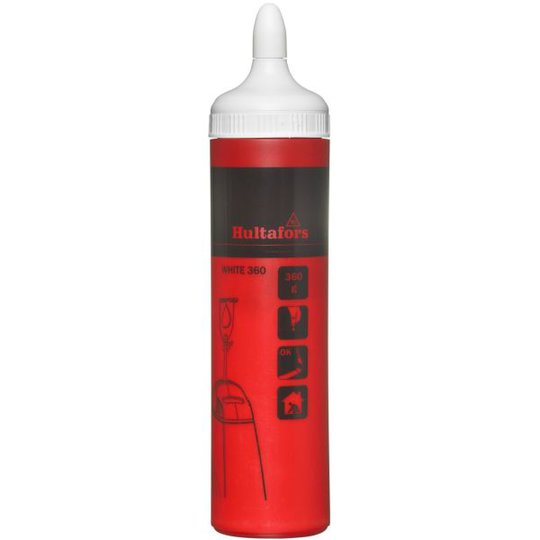 Hultafors WHITE 360 Snörslåkrita vit, 360 g