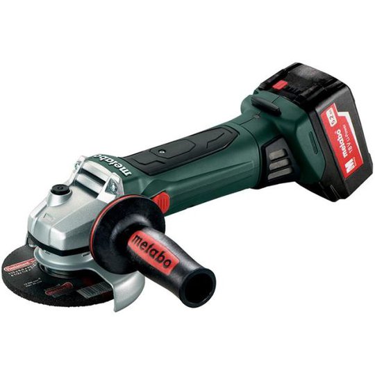 Metabo W 18 LTX 125 Quick Vinkelslip med 5,2Ah batterier och laddare