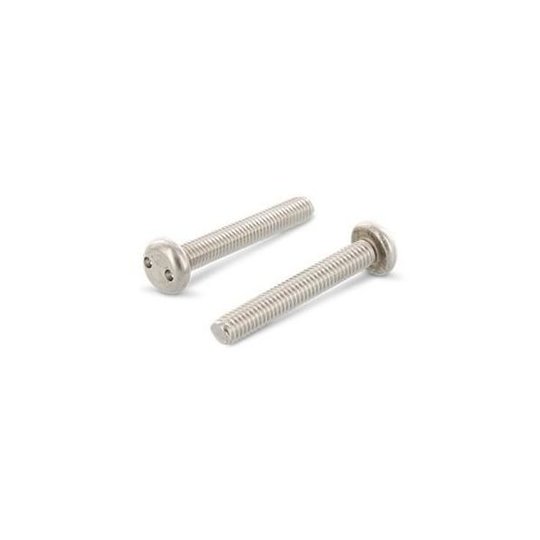 Schäfer & Peters 91012310 Säkerhetsskruv M3, med cylinderhuvud, A2, 100-pack M3 x 10 mm