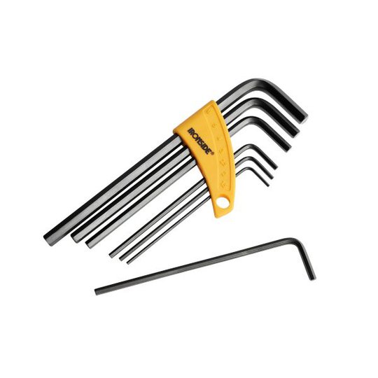 Ironside 114007 Vinkelnyckelsats 7 delar, insex, 1,5-6 mm