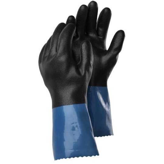 Tegera 71000 Handske Kemskydd, Nitril/PVC Strl 7