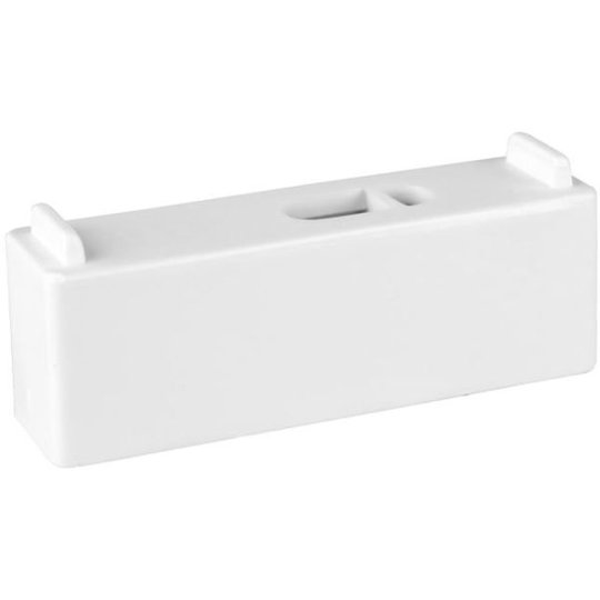 Faluplast 16220 Distanskloss 20 x 60 mm, för enkel/dubbelklämma, vit