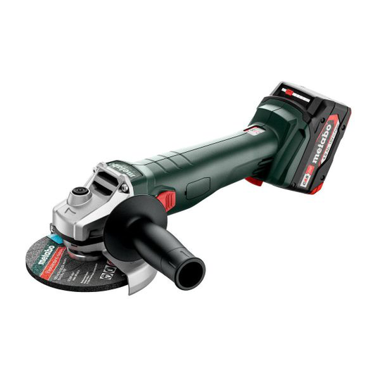 Metabo W 18 L 9-125 Vinkelslip med batteri och laddare
