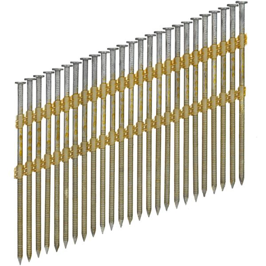 TJEP 778026 Maskinspik 3,8x130 mm, 21°, ringad, 1250-pack