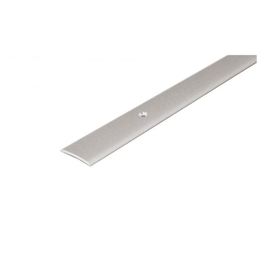 SKARVLIST 30MM SLÄT SILVER 100CM INKLUSIVE SKRUV | Beijerbygg Byggmaterial
