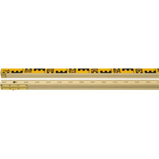 Hultafors 701 RG1 N2 Nivåstång solid träkärna 2 m