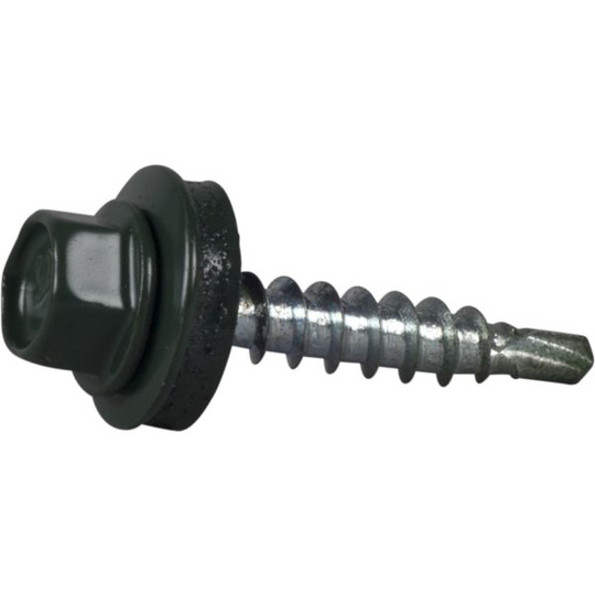 ESSVE 64903 Farmarskruv 4,8 x 28 mm, borrspets, 250-pack Grön (RR11)