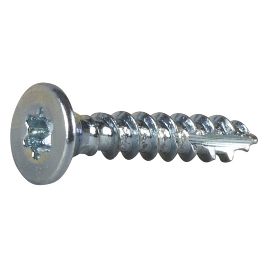 TRÄSKRUV FÖRSÄNKT HUVUD TX10 HELGÄNGAD FZB 3X16MM | Beijerbygg Byggmaterial
