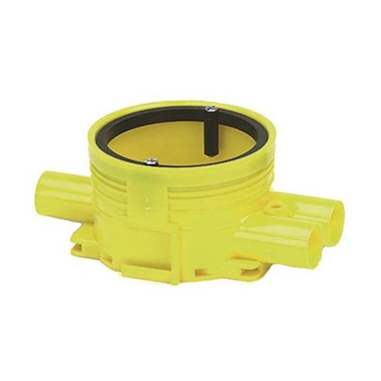 Ed-Wa 1426020-2 Apparatdosa gul, dubbelgips