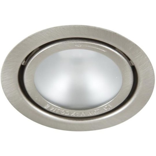 Hide-a-Lite 1202BS Downlight 20 W, matt glas, borstat stål