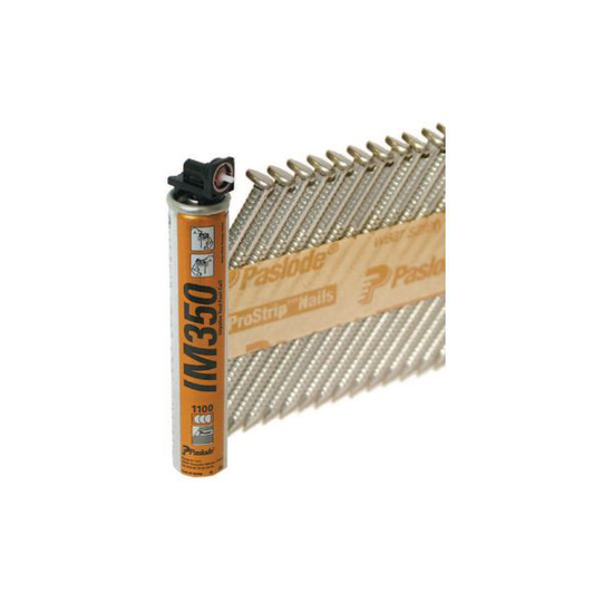 Paslode 141265 Maskinspik 1100-pack+1 BC IM350/90 EN14592 75 x 3,1 mm, ring