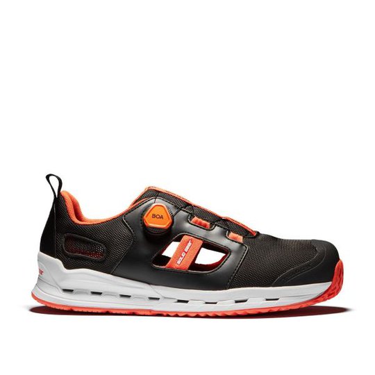 Solid Gear Tempest Skyddssandal S1P, BOA, grå/orange, nanohätta Strl 36