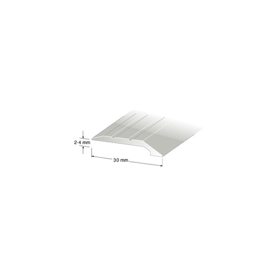 NIVÅLIST 2-4MM SILVER 100CM | Beijerbygg Byggmaterial