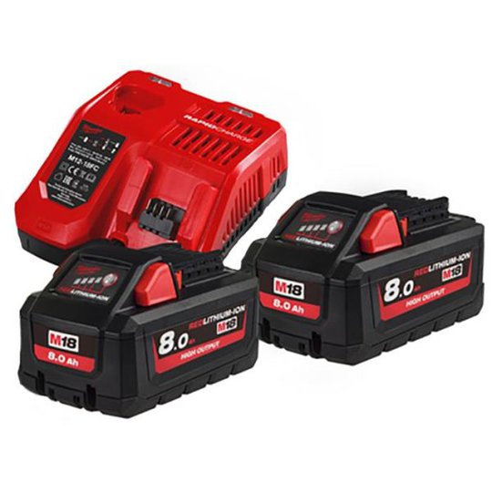 Milwaukee M18 HNRG-802 Laddpaket