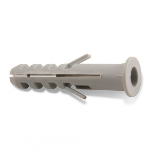 Heco 9601243 Nylonplugg med krage 5 x 25 mm, 10-pack