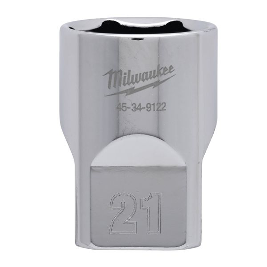 Milwaukee 4932480019 Hylsa 1/2", kort 21 mm