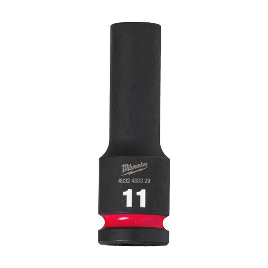 Milwaukee Shockwave Impact Duty Krafthylsa 1/2" fyrkant, djup 11 mm