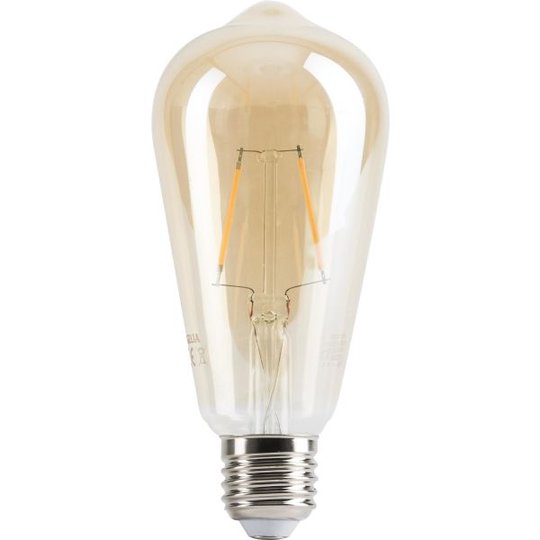 Gelia Retro LED-lampa 250 lm, guld