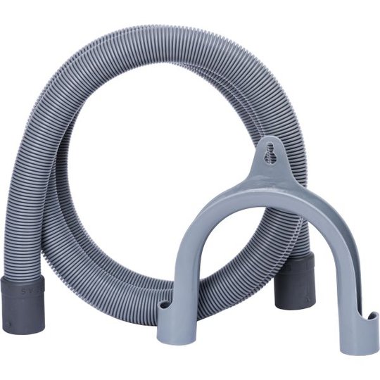 Gelia 3008009032 Avloppsslang grå 1500 mm