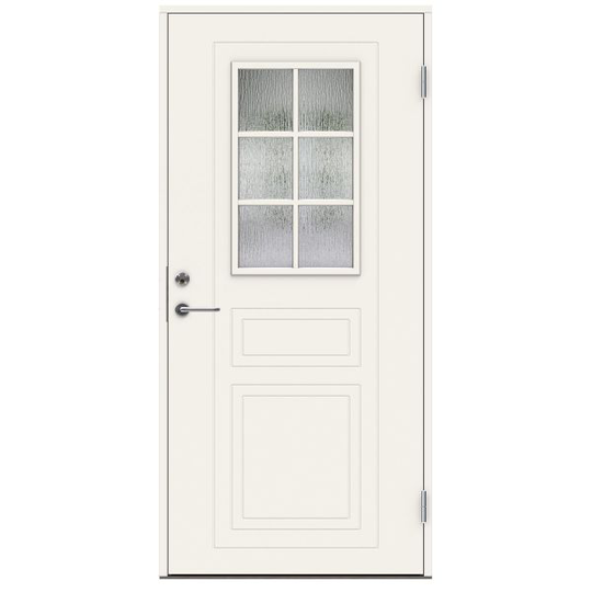 Swedoor P-710 Ytterdörr vit (S 0502-Y) 1980x888 mm