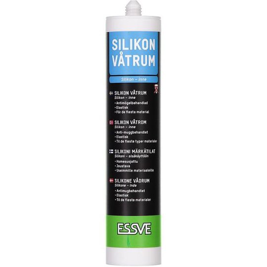 ESSVE Våtrum Silikon Ljusgrå, 300ml