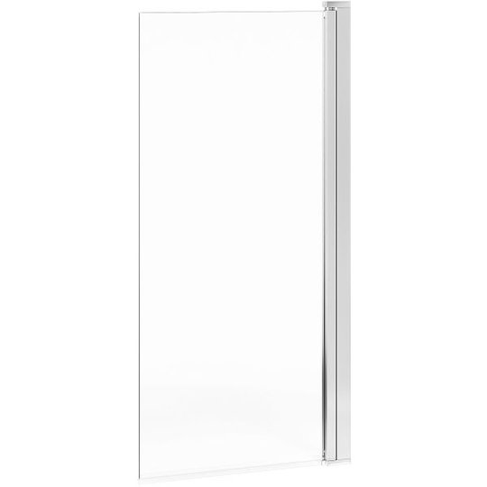 Gustavsberg Square Badkarsdörr klarglas, blankpolerad profil 80 cm