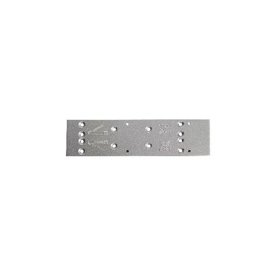 MONTERINGSPLATTA 7380 DORMA SILVER | Beijerbygg Byggmaterial