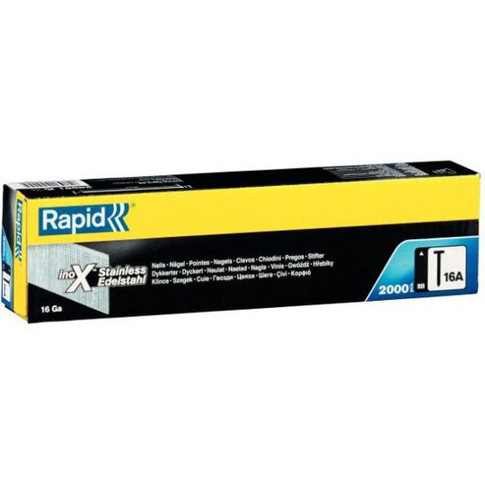 Rapid 16A Dyckert rostfri 38 mm, 2000-pack