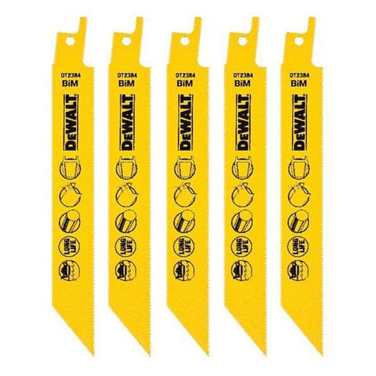 Dewalt DT2384 Tigersågblad 5-pack
