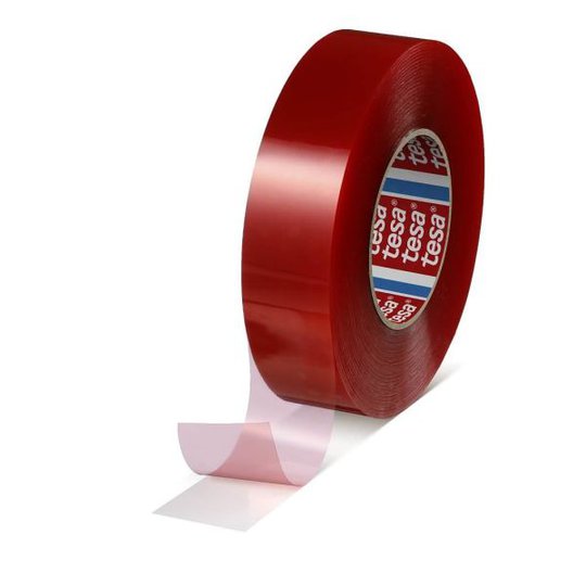 Tesa 4965 Monteringstejp dubbelhäftande, transparent 50 m x 19 mm