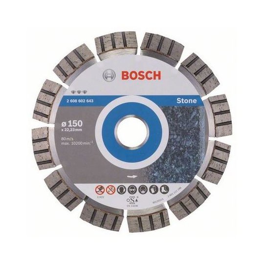 Bosch Best for Stone Diamantkapskiva 150x22,23mm