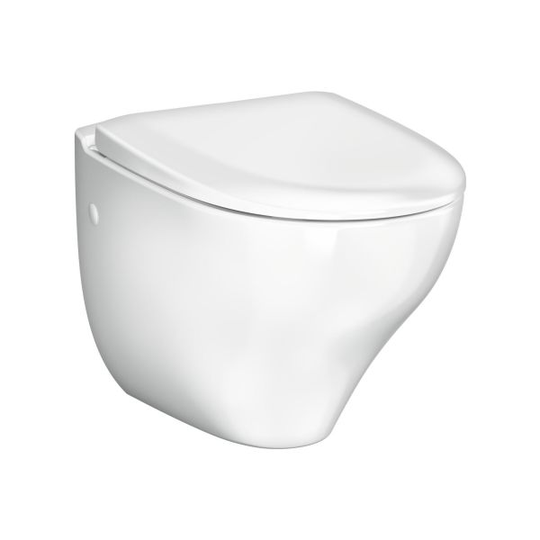 Gustavsberg Nautic 1530 WC-skål vägghängd Med Soft Close/Quick Release-sits