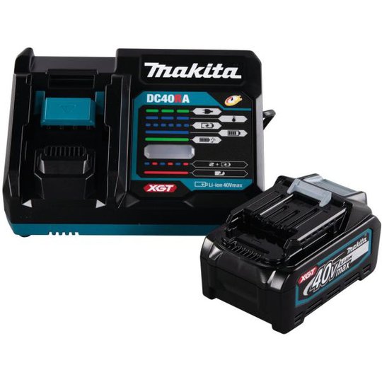 Makita 191J65-4 XGT Laddpaket 40V, 4,0Ah + snabbladdare