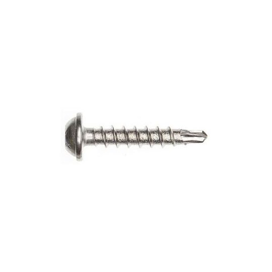 Unite Marutex A81M550500 Fönsterblecksskruv 3.9x20 mm, borrspets, 500-pack Antracit