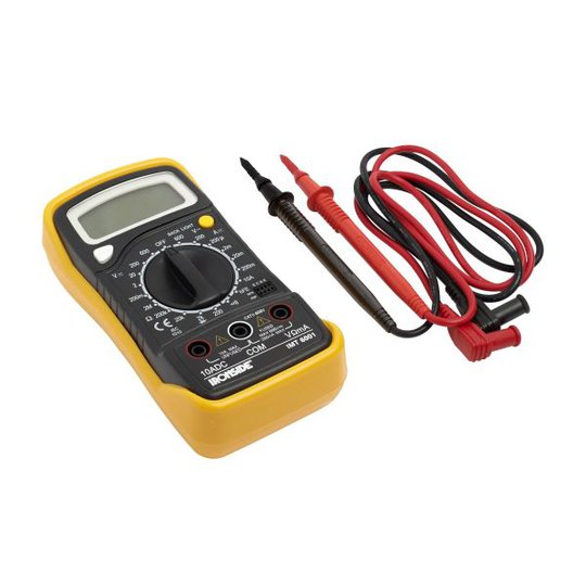 Ironside IMT6001 Multimeter med 9 V-batteri