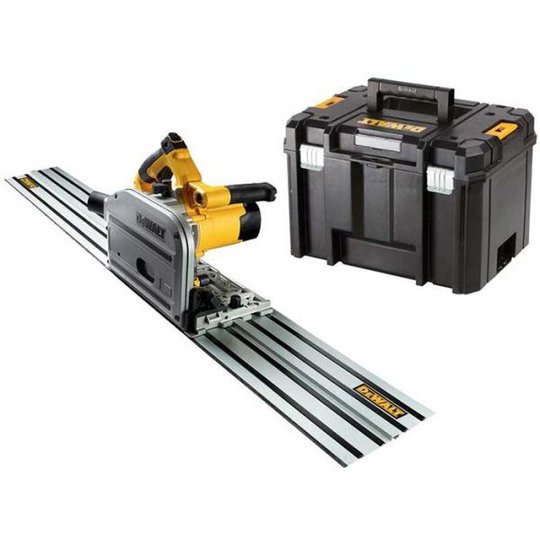 Dewalt DWS520KTR Sänksåg med styrskena, 1300 W