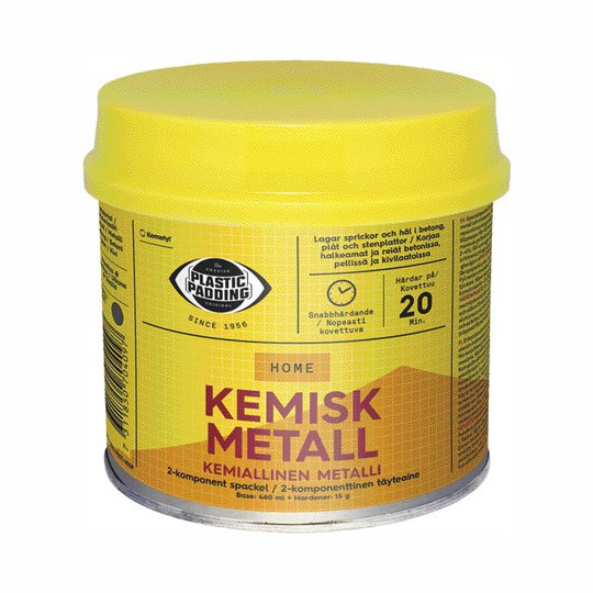 PLASTIC PADD KEMISK METALL