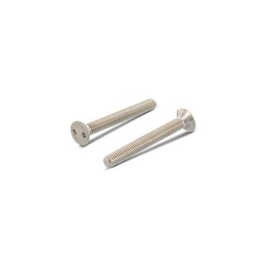 Schäfer & Peters 91032630 Säkerhetsskruv FÖRSÄNKT HUVUD, TVÅHÅLSDRIFT, 100-pack