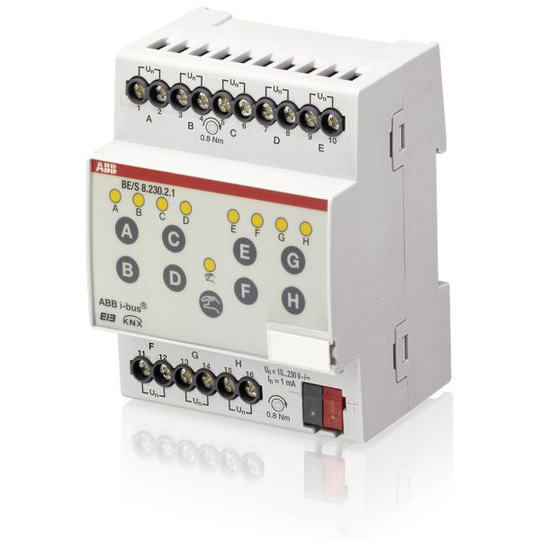 ABB 2CDG110093R0011 Binäringång 8-kanal, 24-230V