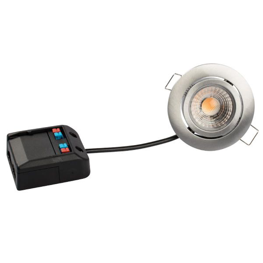 Scan Products Claudia Downlight 2700 K, 3,2 W Borstad aluminium