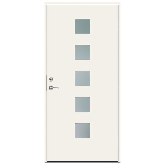 Swedoor Dice Ytterdörr vit (S 0502-Y) 1980x888 mm