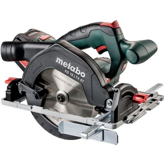 Metabo KS 18 LTX 57 Cirkelsåg med 5,2Ah batterier och laddare