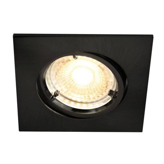 Nordlux Carina Smart Light Square Downlight smart, 3-pack Svart